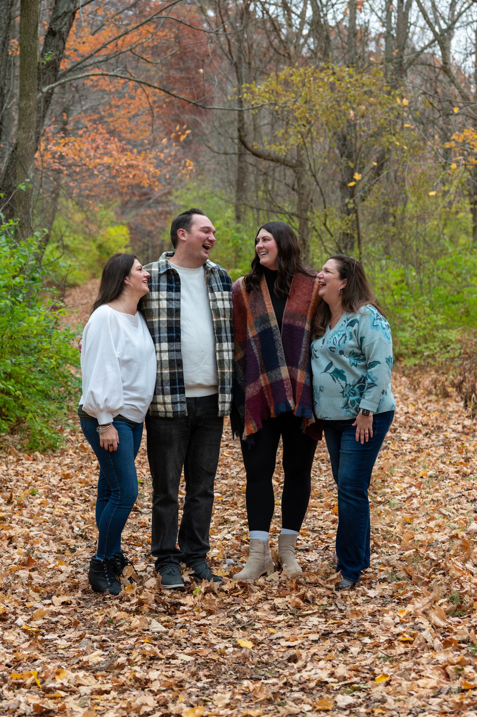 Family in the Woods, photo 2
